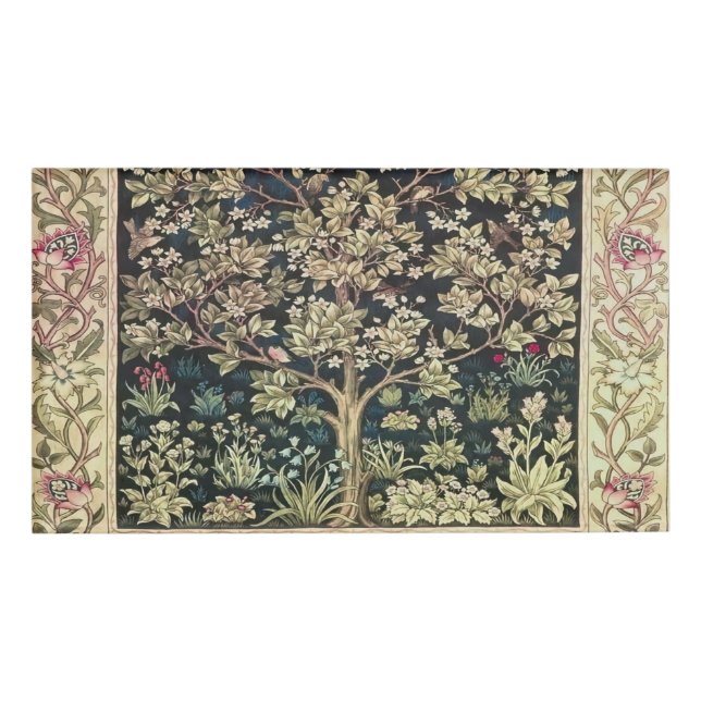 Badge D'identification Willam Morris de beaux designs et créations, Vint (Devant)