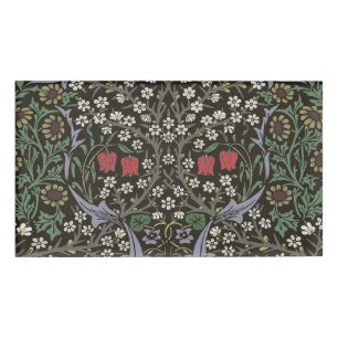 Badge D'identification William Morris Blackthorn Tapestry Floral