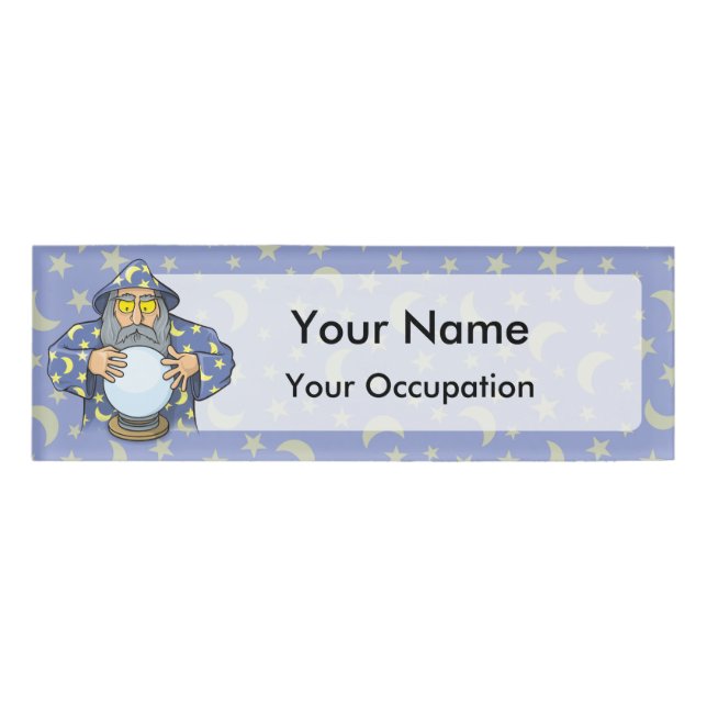 Badge D'identification Wizard (Devant)