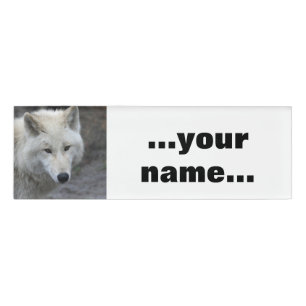 Badge D'identification Wolf 001