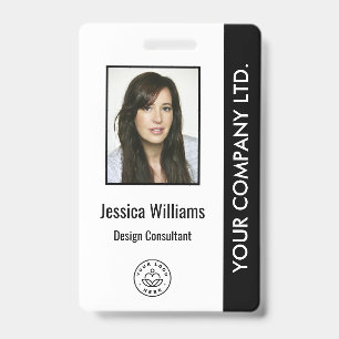 Badge d'identité d'entreprise personnalisé pour em