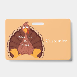 Badge Dîner de Thanksgiving Thunder_Cove