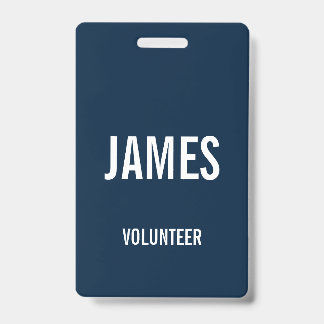 Badge d'information sur l'événement du nom des bén