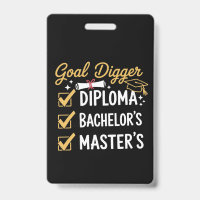 Diplômé de Master Goal Digger a Réussi sa Promotio