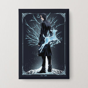 Badge Doe Patronus d'Anime Severus Snape