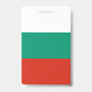 Badge Drapeau Bulgarie