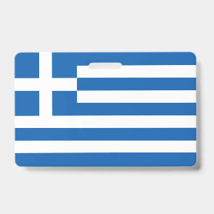 Badge Drapeau de la Grèce