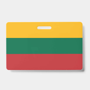 Badge Drapeau de la Lituanie