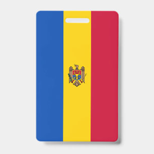 Badge Drapeau de la Moldavie