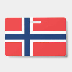 Badge Drapeau de la Norvège