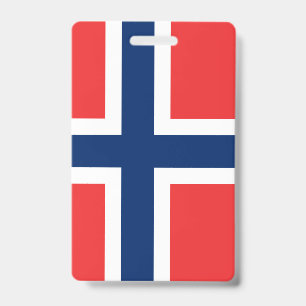 Badge Drapeau de la Norvège