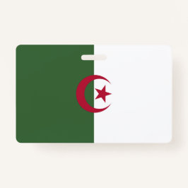 Badge Drapeau de l'Algérie