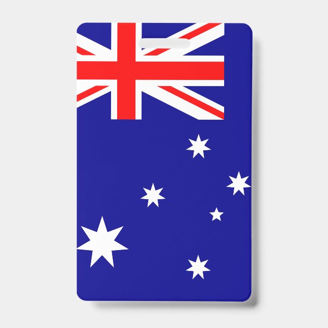 Badge Drapeau de l'Australie (Avant)