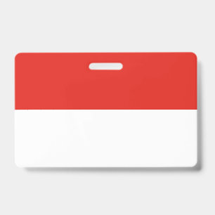 Badge Drapeau de l'Indonésie
