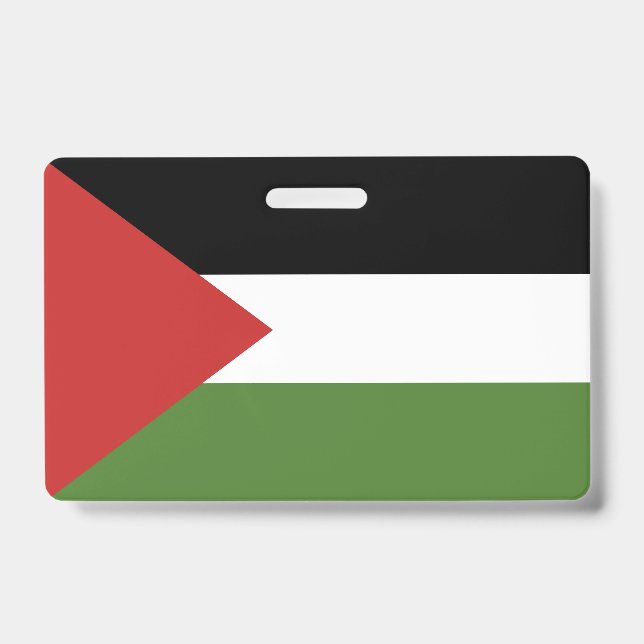 Badge Drapeau de Palestine (Avant)