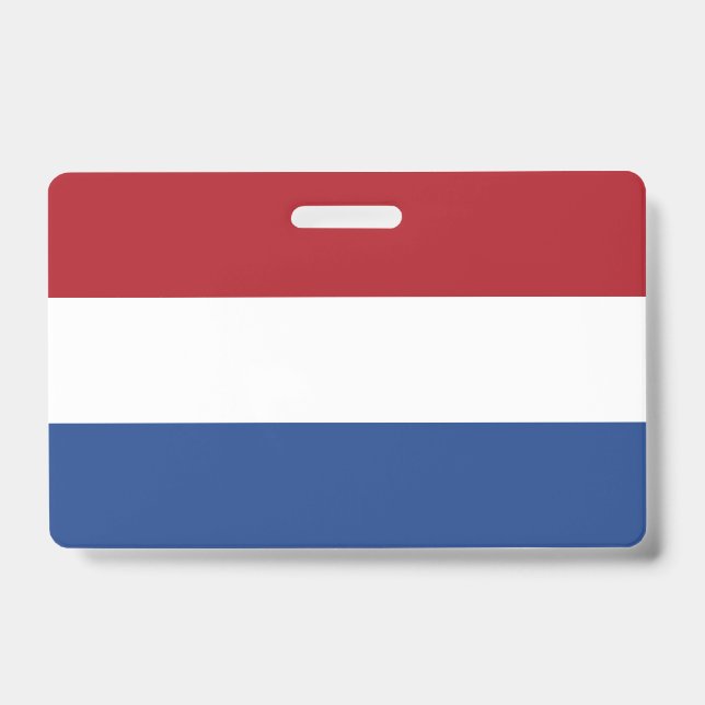 Badge Drapeau des Pays-Bas (Avant)