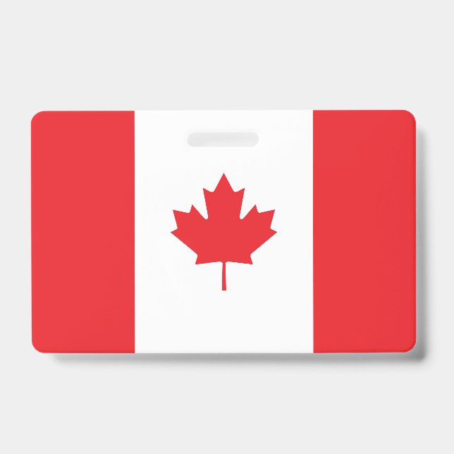 Badge Drapeau du Canada (Avant)