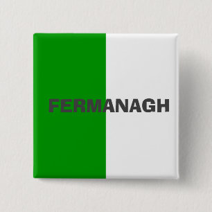 Badge Drapeau Du Comté Fermanagh