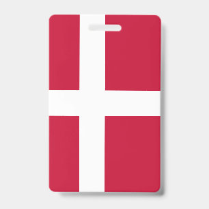Badge Drapeau du Danemark