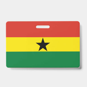 Badge Drapeau du Ghana