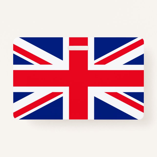 Badge Drapeau Union Jack du Royaume-Uni (Devant)