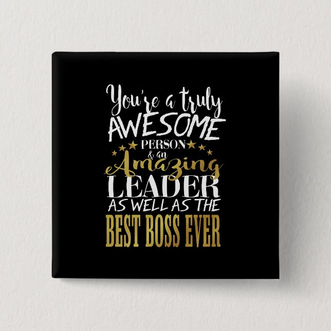 badge du bouton du meilleur boss (Devant)