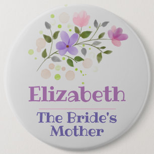 Badge du bouton mère de la mariée