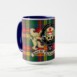 Badge du clan Buchanan & Mug Tartan