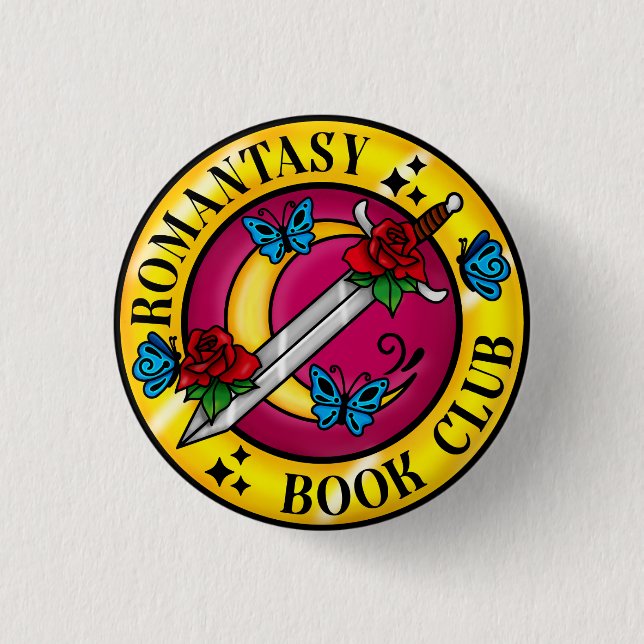Badge du club de lecture Romantasy (Devant)