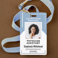 Dusty Blue Hospital Code photo de l'employé Médica