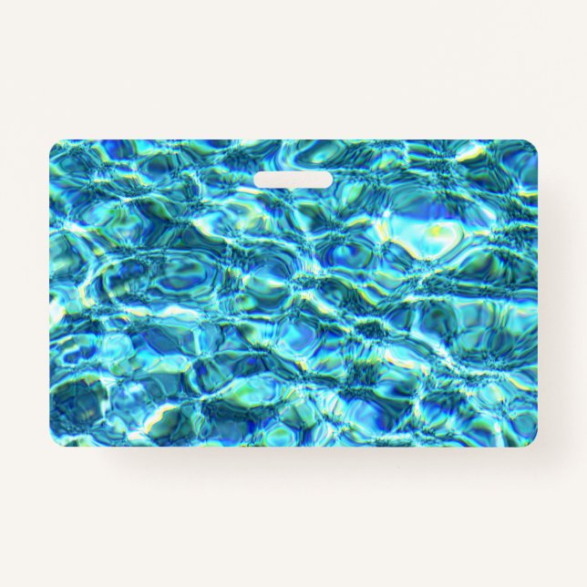 Badge Eau Chatoyante Tombée (Devant)