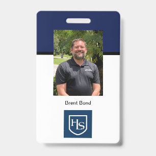 Badge Échantillon de l'école Highlands 5