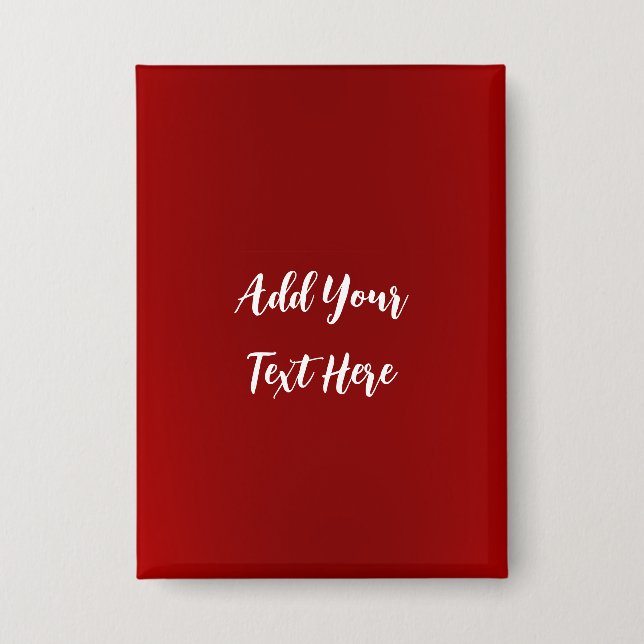 Badge Écriture professionnelle ajouter du texte rouge mo (Recto)