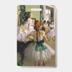 Badge Edgar Degas La Classe Danse