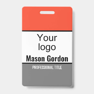 Badge élégant et minimaliste