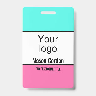 Badge élégant et minimaliste