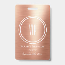 Élégant Rose Gold Foil Invitation Fête d'Anniversa