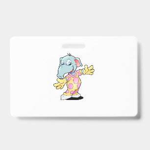 Badge Elephant au Pyjamas