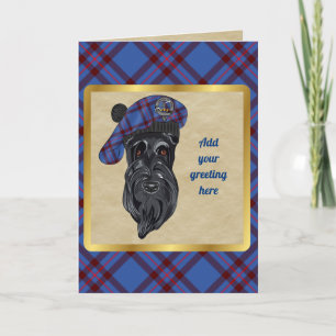 Badge Elliot & Carte Tartan personnalisée