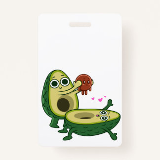 Badge Embarazo aguacate