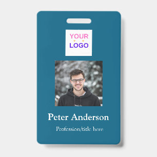 Badge Employé de l'entreprise de magasin personnalisé