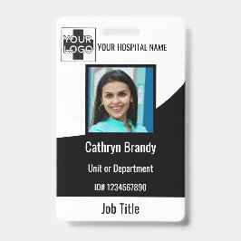 Badge Employé de l'hôpital ou de la clinique personnalis