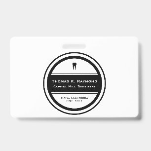 Badge Employé dentaire