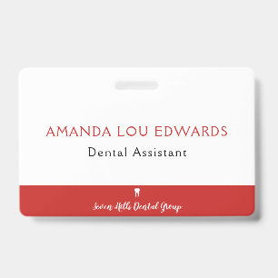 Badge Employé dentaire