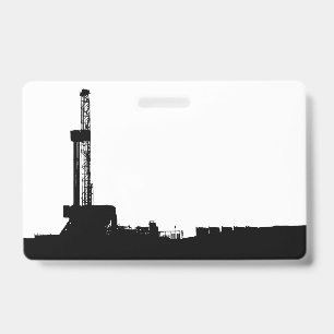 Badge Employé/Événement Silhouette de Tour de Fora