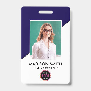 Badge Employé personnalisé Employé d'entreprise minima