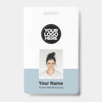 Badge Employé Personnalisé - Photo, Code-Barres, G