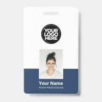 Badge Employé Personnalisé - Photo, Code-Barres, G