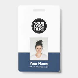 Badge Employé Personnalisé - Photo, Code-Barres, G
