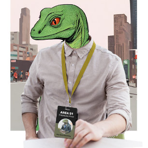 Badge Employés de la Zone 51 passe d'accès à toutes les